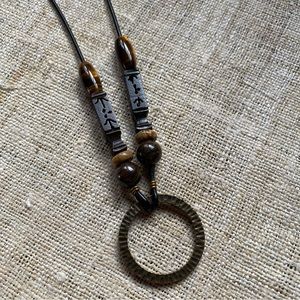 Handmade Beaded Necklace/Eyeglasses Holder — Like-New Condition